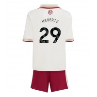 Stroje piłkarskie Arsenal Kai Havertz #29 Koszulka Trzeciej dla dzieci 2025-26 Krótki Rękaw (+ szorty)